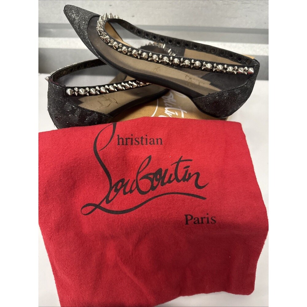Christian Louboutin galativi spikes Flats 36 EU w/COA / Box / Dustbag